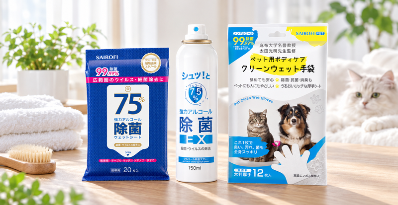 衛生用品・ペット用品のイメージ