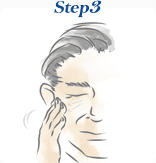 Step3：可在易干燥的眼角，嘴角处重复涂抹，以达到更好的效果。